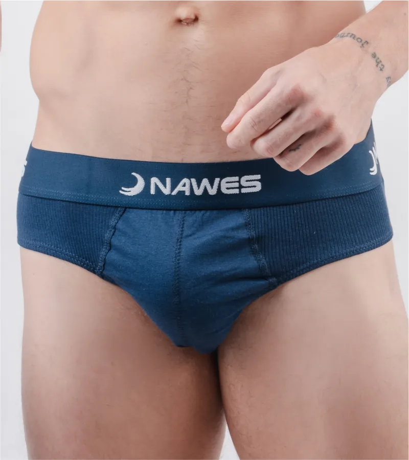 Cueca Slip Lisa em algodão