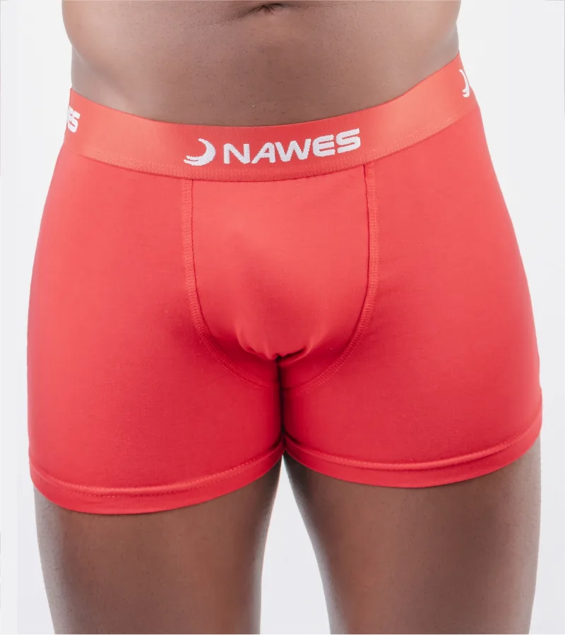 Cueca Boxer lisa em microfibra