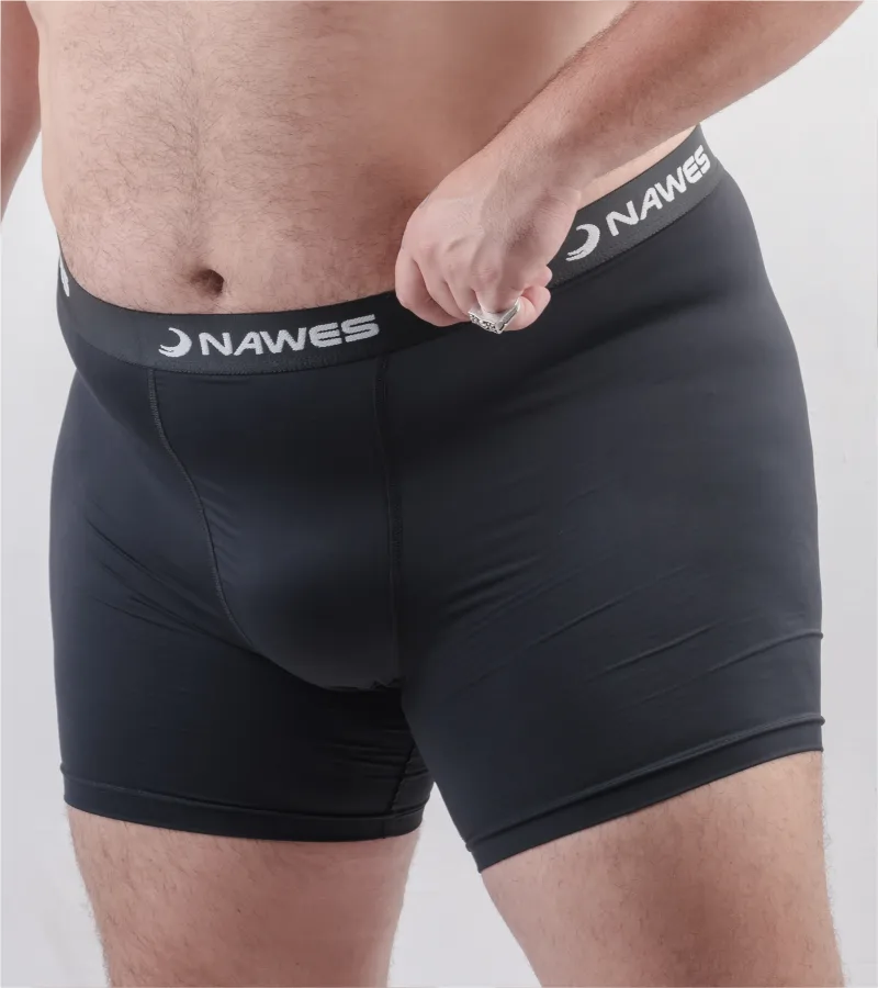 Cueca boxer microfibra poliamida adulto